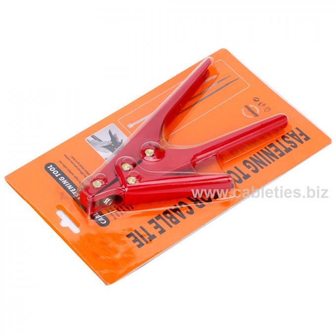 HS-519 Cable Tie Gun Tensioning and Cutting Tool fit 2.4-9mm width Plastic Nylon Cable Tie