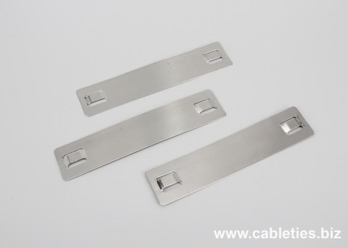 304 316 Stainless steel marker plate in cable management