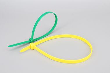 China 7.2*400mm Low price &amp; high quality black white colorful nylon uv cable ties manufacturers supplier