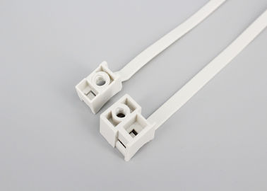 China Saddle mounting cable ties with plastic screw supplier