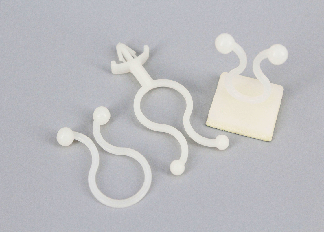 Nylon Routing Cable Clip Twist Lock Self Adhesive Type Push Mount Socket Type Circuit Board Assembly Hardware