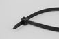XGS-7.6*550mm Factory direct sale nylon plastic unturned cable ties with full cable tie sizes black zip ties supplier