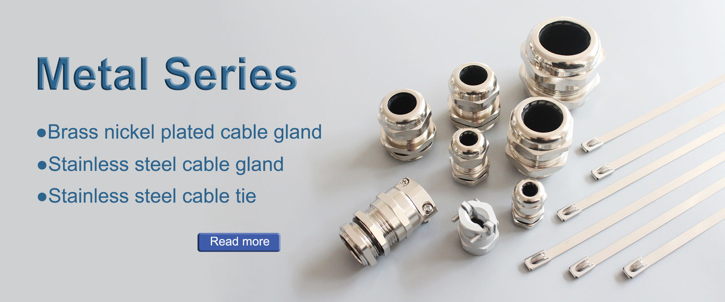 China best Metal cable glands / Stainless steel cable tie on sales