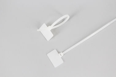 China 3*100mm High Quality Nylon PA66 Marker plastic Cable Ties Tag supplier