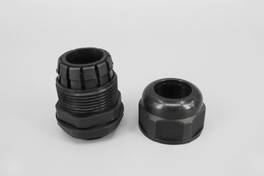 China MG Series custom design different size grey and black PP or nylon waterproof cable glands supplier