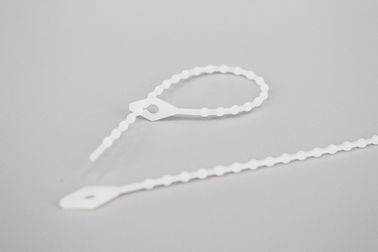 China 100mm UL approved 94V-2 adjustable knot ball bead plastic nylon cable ties zip ties supplier