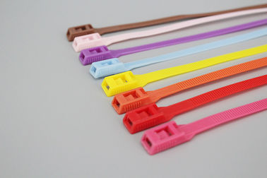 China 8*350mm colorful red orange pink purple blue color playground equipment cable ties supplier