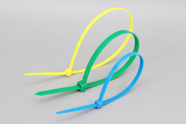 China XGS-3.6*300mm Colorful nylon PA66 plastic cable ties sizes with UL CE ROHS certificate supplier