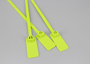 China DEMOELE 5*180mm double teeth locking with high tension serialized flag marker cable ties supplier