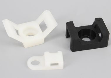 China HC/ STM series Nylon saddle type  cable tie mount in natural or black color supplier