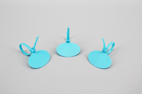 DM-3*90mm customized marker cable ties numbered chicken ties with oval board supplier