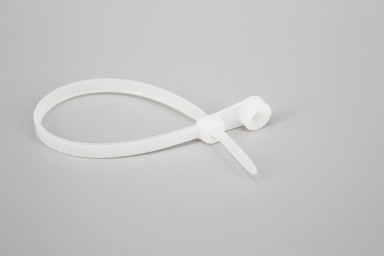 DEMOELE 3.2*200mm Natural Black colorful fixed mounted wire cable bundled ties supplier