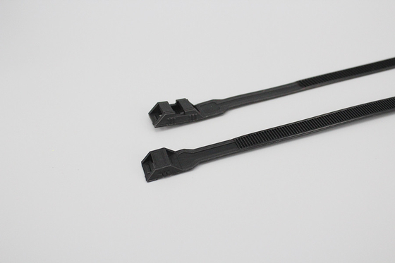 DM-9*260mm Black Nylon Material strong double loop lock zip ties supplier