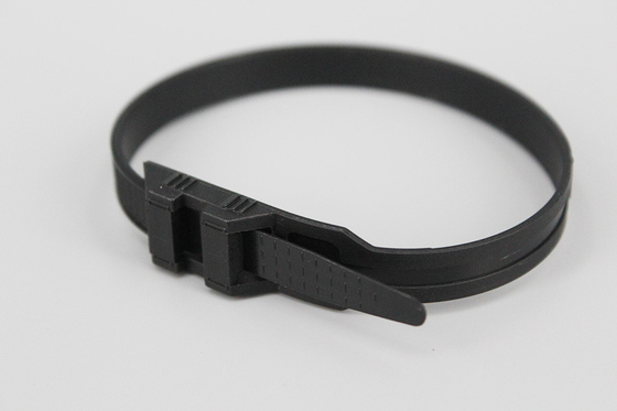 DM-9*260mm Black Nylon Material strong double loop lock zip ties supplier