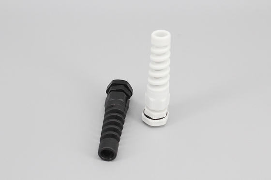 DEMOELE CE Approved nylon PA material black and grey color IP68 spiral Waterproof PG Cable Glands With Strain Relief supplier