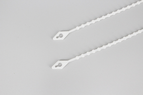 DEMOELE 100mm UL approved 94V-2 adjustable knot ball bead plastic nylon cable ties zip ties supplier