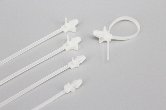 DM-3*100mm white and black TS 16949 Auto Industry accessories push mounted nylon cable ties supplier