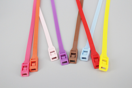 DM-8*350mm colorful red orange pink purple blue color playground equipment cable ties supplier