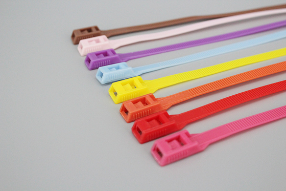 DM-8*350mm colorful red orange pink purple blue color playground equipment cable ties supplier