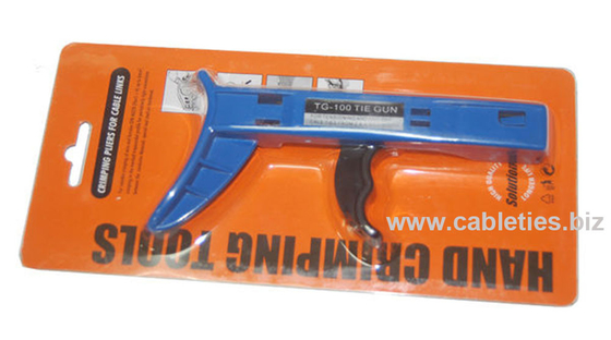 DEMOELE TG-100 Nylon Cable Ties Fastening Gun For width 2.4-4.8mm Cable And Wire Tool supplier