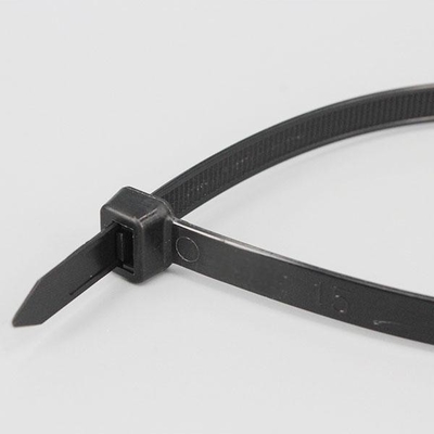 DM-7.6*550mm Factory direct sale nylon plastic unturned cable ties with full cable tie sizes black zip ties supplier