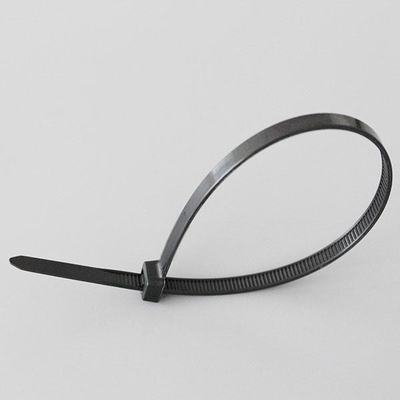 DM-7.6*550mm Factory direct sale nylon plastic unturned cable ties with full cable tie sizes black zip ties supplier